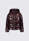 Doudoune Gertrude Burgundy