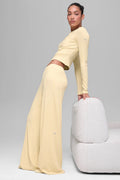 Pantalon droit Dreamlight taille mi-haute