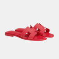 Claquettes H Rouge
